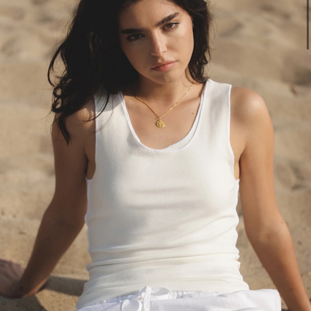 Elegant White Tank Top for Women